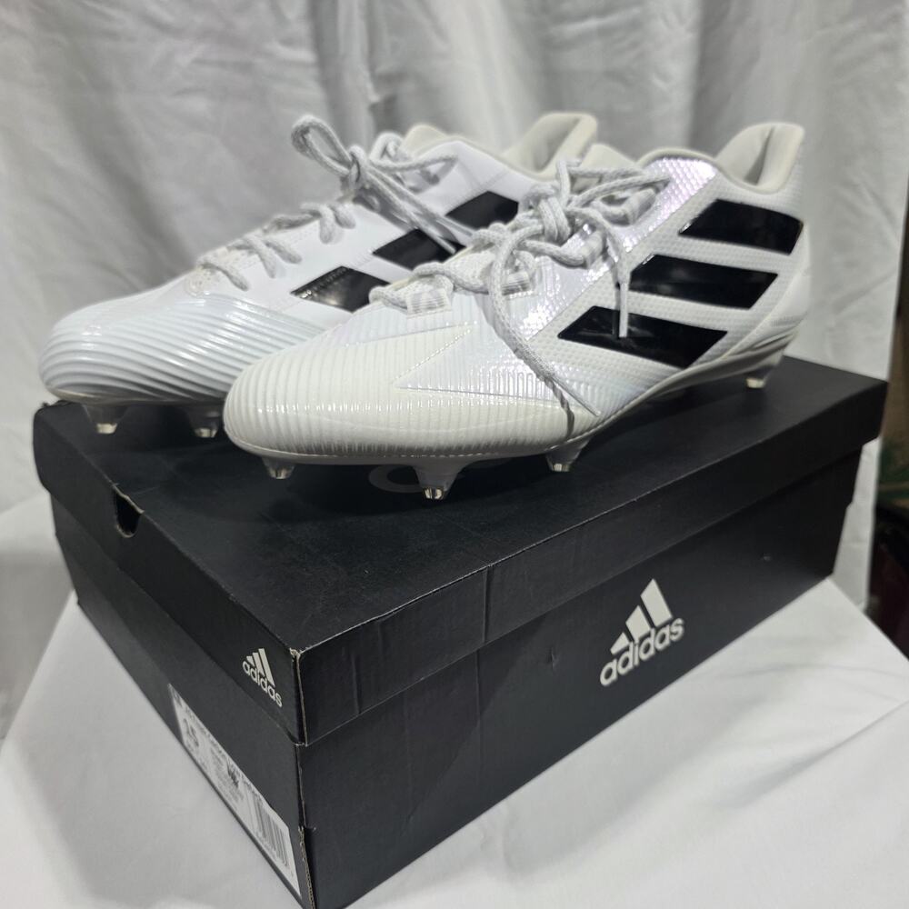 Adidas Freak Carbon Low Detach Football Cleats Sz 15 White Black EE3987 NIB